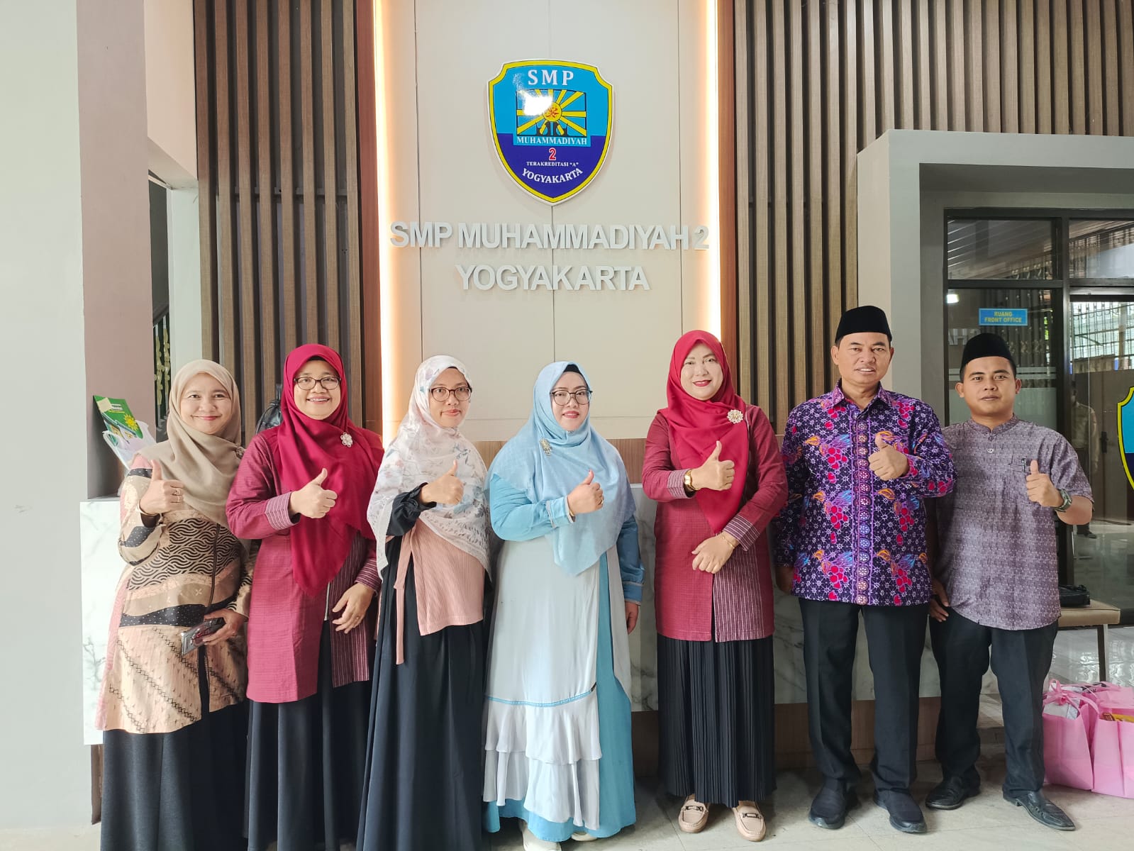 STUDI TIRU KE SMP 2  MUHAMMADIYAH YOGYAKARTA